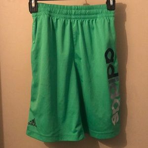 Green Adidas Shorts